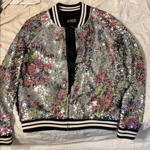 Victoria’s Secret Love Pink Varsity Jacket